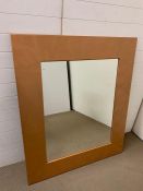 A large square mirror (119cm x 140cm)