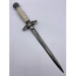 Third Reich second model Luftwaffe Dagger with Damascus blade