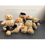 A selection of teddy bears