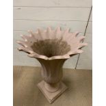 A plastic garden plant pot (H70cm)