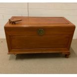 A camphor style trunk (102cm x 49cm x 62cm)