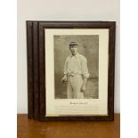 Three Vintage prints of cricketers from Eton and Wellington colleges.
