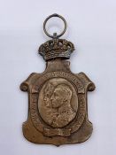 A Spanish Municipalities Homage to the King 1925 medal