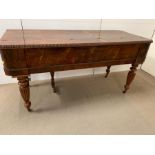 An early 19th century rosewood square paino made by Thomas Tomkison Dean Street Soho (H90cm D70cm
