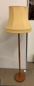 A Mid Century standard lamp by Oscar Bruno Limited with military issue mark.