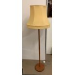 A Mid Century standard lamp by Oscar Bruno Limited with military issue mark.