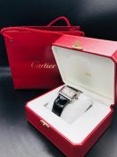 A Cartier Tank Divan watch