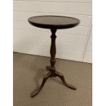 A wine table on tripod legs (H55cm Dia30cm)