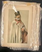 A group of originals and repros Vanity Fair chromolithographies of Victorian personalities and