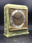 A Charles Fox Bournemouth marble clock