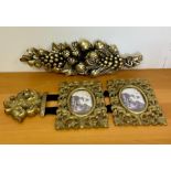Two wall hanging decorative items