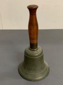 A vintage school bell