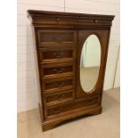 A small dressing cabinet or wardrobe by Lexington (H150cm W103cm D49cm)