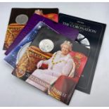 A selection of collectable coin packs to include Vivat Regina 2006, Two x 2012 Diamond Jubilee,