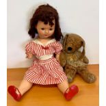 A vintage doll AF (W62cm)