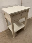 A bedside with drawer and shelf under (H70cm W50cm D40cm)