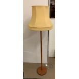 A Mid Century standard lamp by Oscar Bruno Limited with a military issue mark.