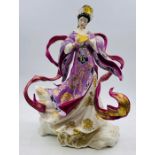A porcelain figure "The Dragon Kings Daughter" by Caroline Young limited No-M1679