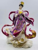 A porcelain figure "The Dragon Kings Daughter" by Caroline Young limited No-M1679