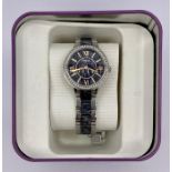 A Ladies boxed Fossil watch