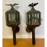 A Pair of Carriage Lamps