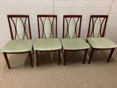 Four E-ON G-plan chairs