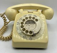 A Vintage dial telephone 706L