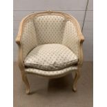 A French bedroom chair