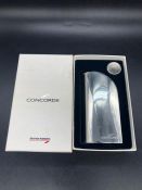 Concorde: A collectable hip flask in original box