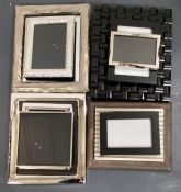 A large selection of photo frames