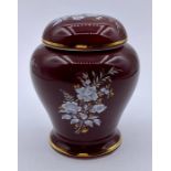 A small boxed Prinknash Abbey jar by Prinknash Pottery, Gloucestershire