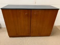 A Mid Century Metamorphic Desk 106 L x 39 D x 73cm H