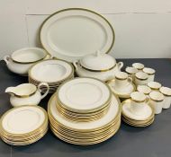 A part dinner service by Royal Doulton "Clarendon"