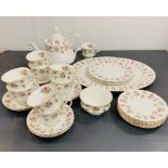 A Royal Albert Winsome tea service set