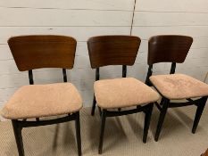 Three Mid Century chairs