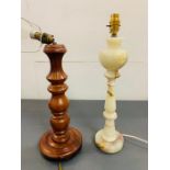 Two table lamps