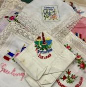 A Selection of WWI handkerchiefs