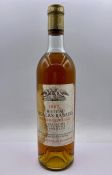 A Bottle of 1967 Chateau Sigalas Rabaud Premier Cru Classic