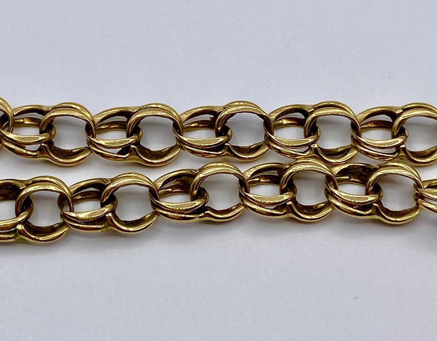 A 9ct gold bracelet (Total weight 6.3g) - Image 2 of 3