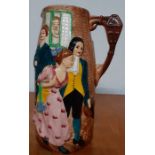 Burleigh Ware `Sally in our Alley` character jug (24 cm hight).