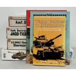 A selection of four boxed tankers model kits to include, Panzerkampfwahen IV Ausf.D, Tank