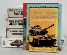 A selection of four boxed tankers model kits to include, Panzerkampfwahen IV Ausf.D, Tank