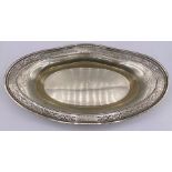 An American style sterling silver serving tray (280g)