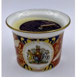 A Royal Worcester Golden Jubilee scented candle