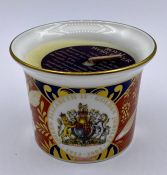 A Royal Worcester Golden Jubilee scented candle