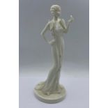 A Coalport "Moonlight Serenade" figurine, sculpted by John Bromley