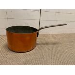 A large copper saucepan (Dia28cm)