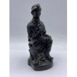 "Ringmaker" figure made in Wales with real Welsh coal