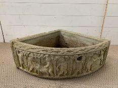 A garden corner planter (70cm x 50cm)