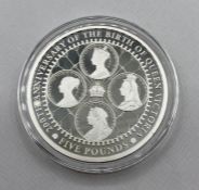 200th Anniversary of the Birth of Queen Victoria coin.